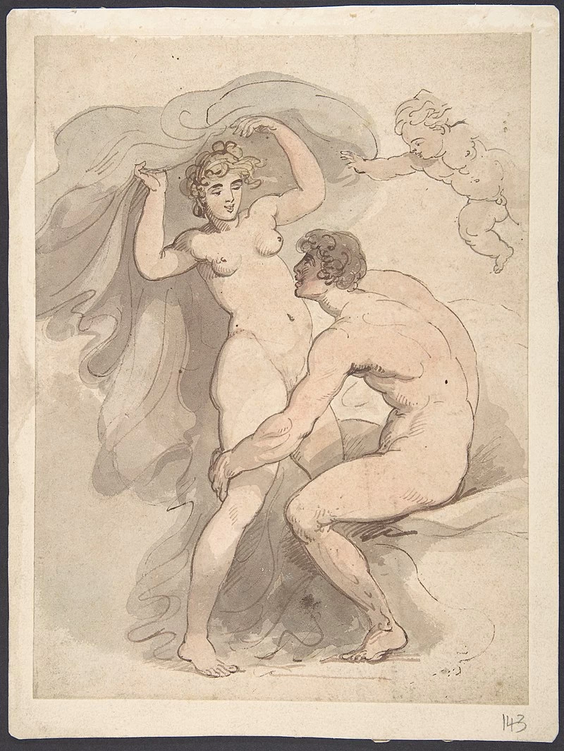 Venere, Anchise e Cupido
